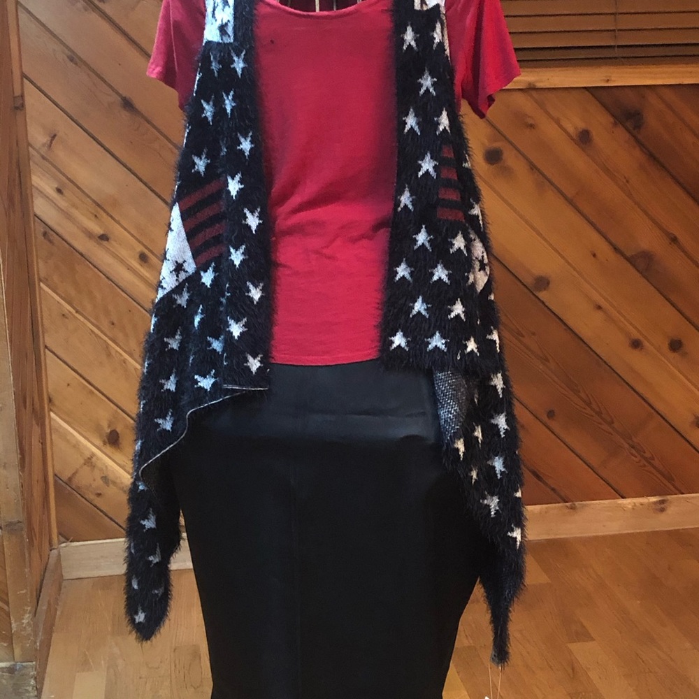 RQ Eyelash Americana USA Vest